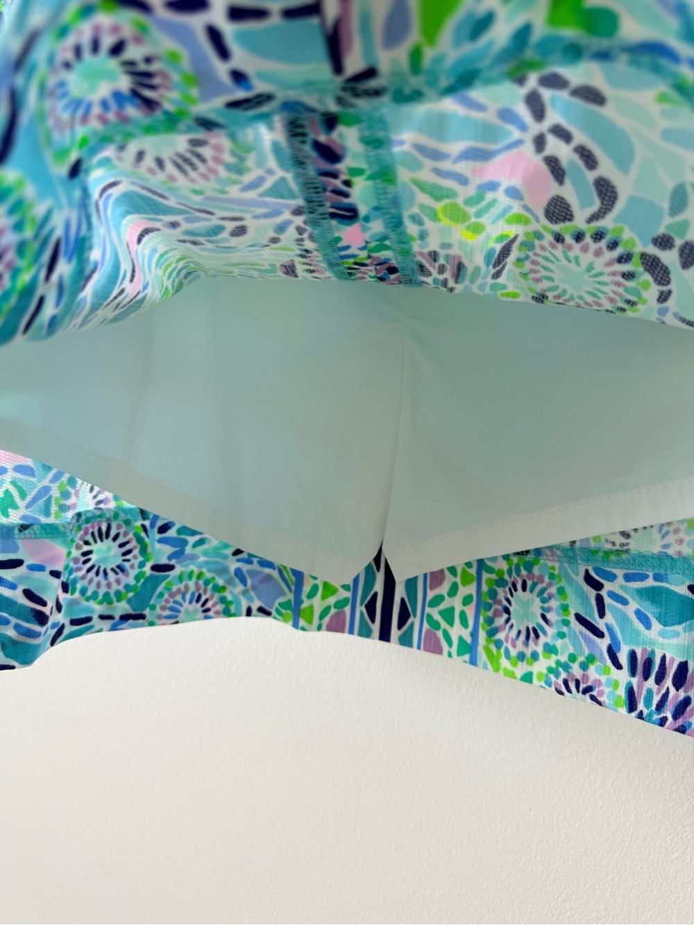 Lily Pulitzer Marigold Blue Ibiza Open Water Skort - Picture 6 of 7